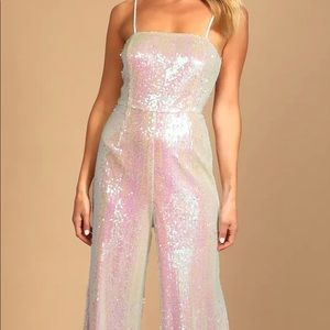 Bridal Sequin Jumpsuit!